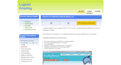 Desktop Screenshot of logiciel-emailing.net