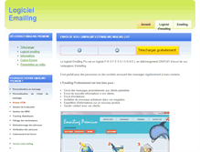 Tablet Screenshot of logiciel-emailing.net